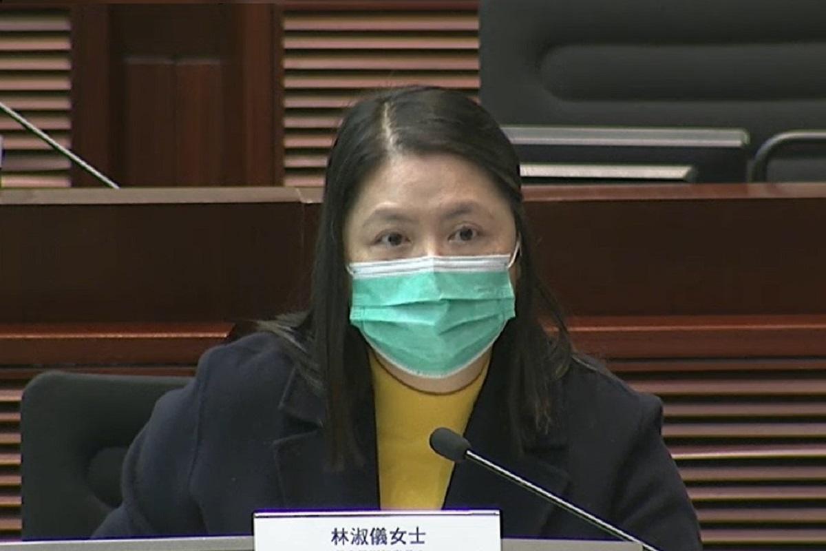 林淑儀出任特首政策組副組長。(立法會影片截圖)