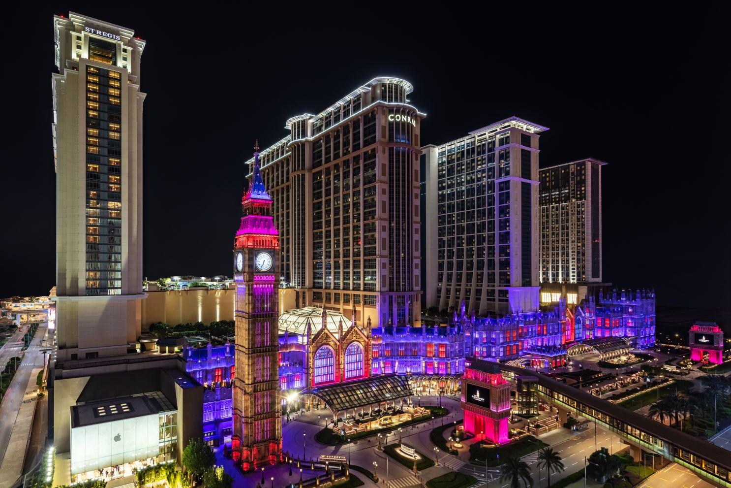 賓客可從房內飽覽金光大道的小歐洲人氣地標,絕對是打卡呃Like之選!