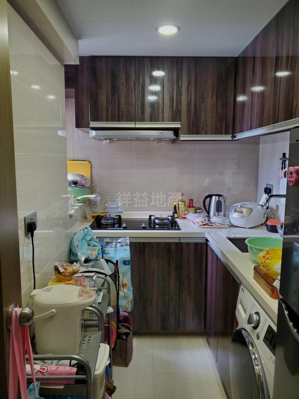 廚房間隔實用,配套新淨齊全。(代理提供)