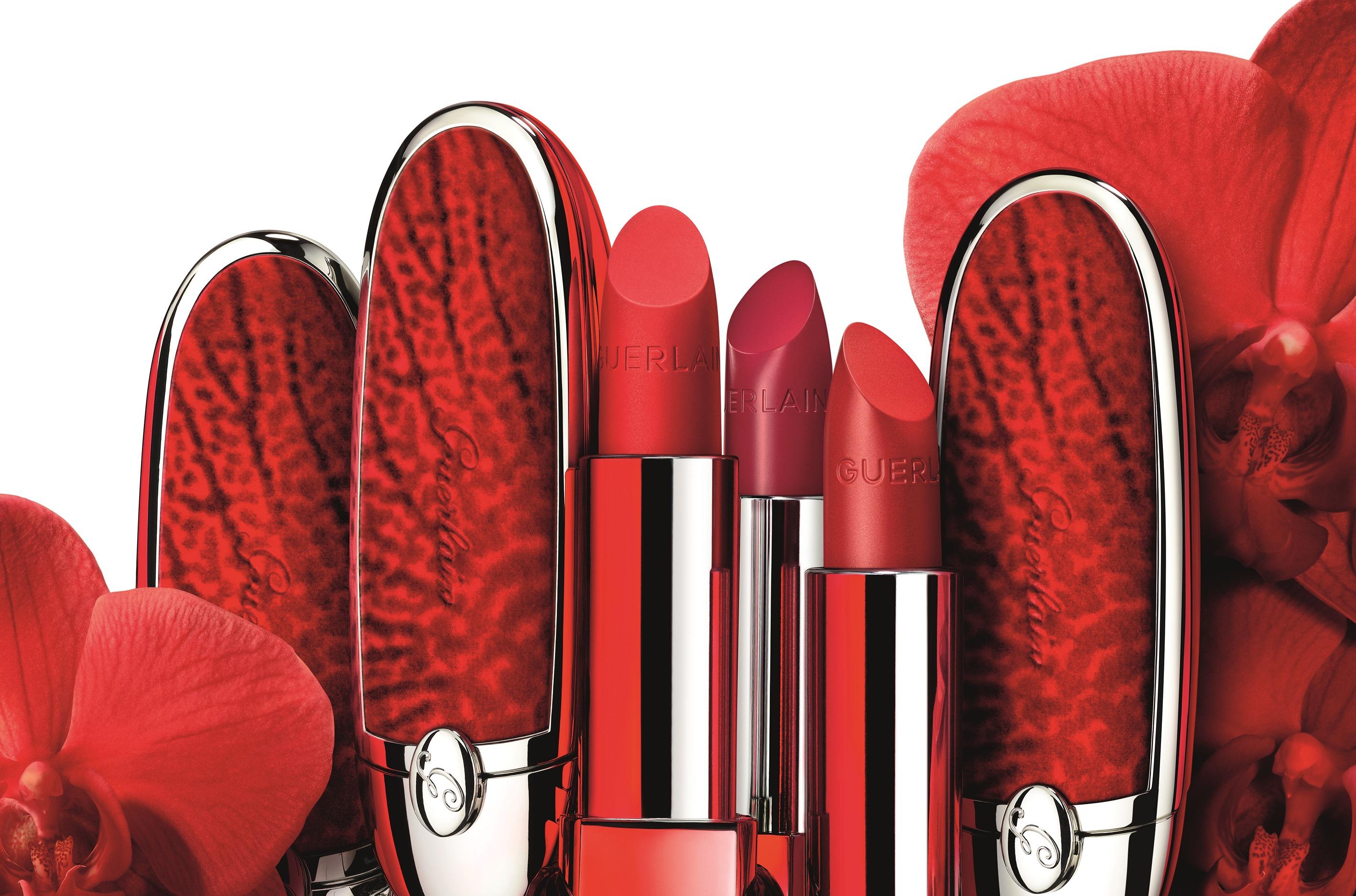 2023新年兔年限定美妝|嬌蘭 限量版魅紅秀蘭ROUGE G 寶石唇膏盒 $280、ROUGE G 寶石唇膏 $270/3.5g