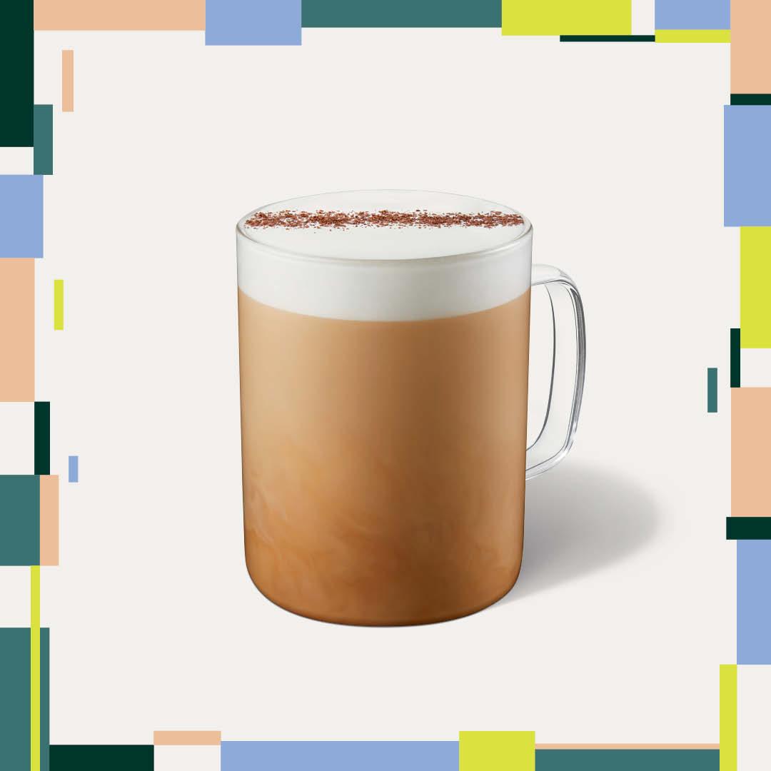 醇滑榛子鮮奶咖啡