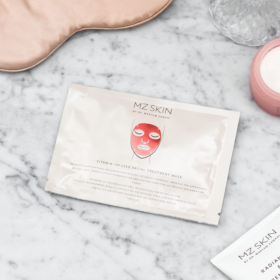 新年美妝推介|MZ SKIN 維他命賦活滋養面膜 $1,080/5片