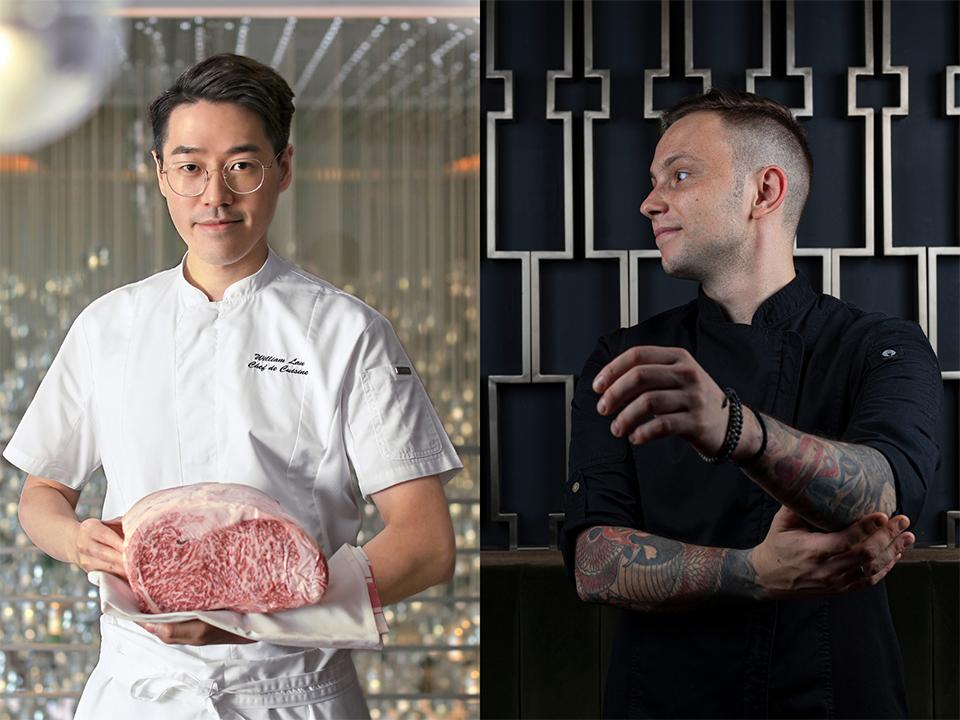 WHISK 主廚 William Lau 與The Old Man Hong Kong 城中冠軍級調酒師 Nikita