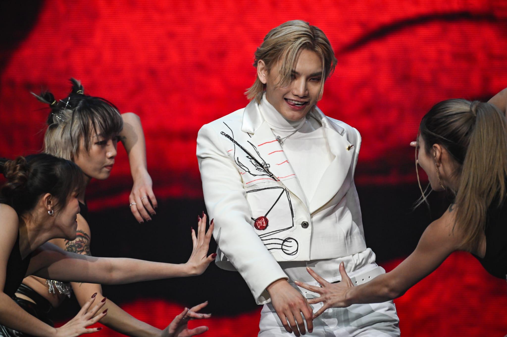 Jeremy感激劉美君發掘他在舞台上妖媚的特質。(李睿哲攝)