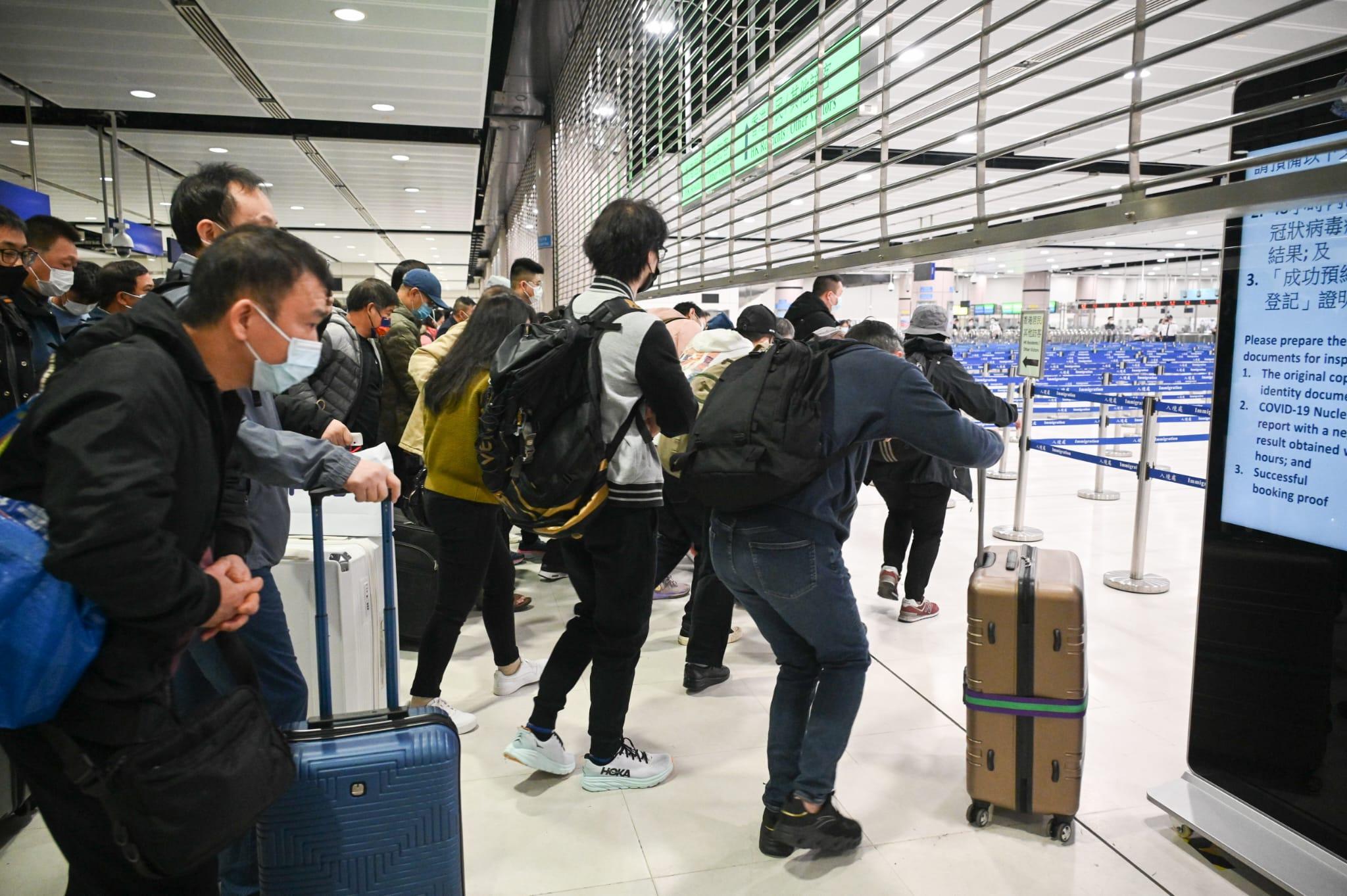 通關, 落馬洲支線管制站