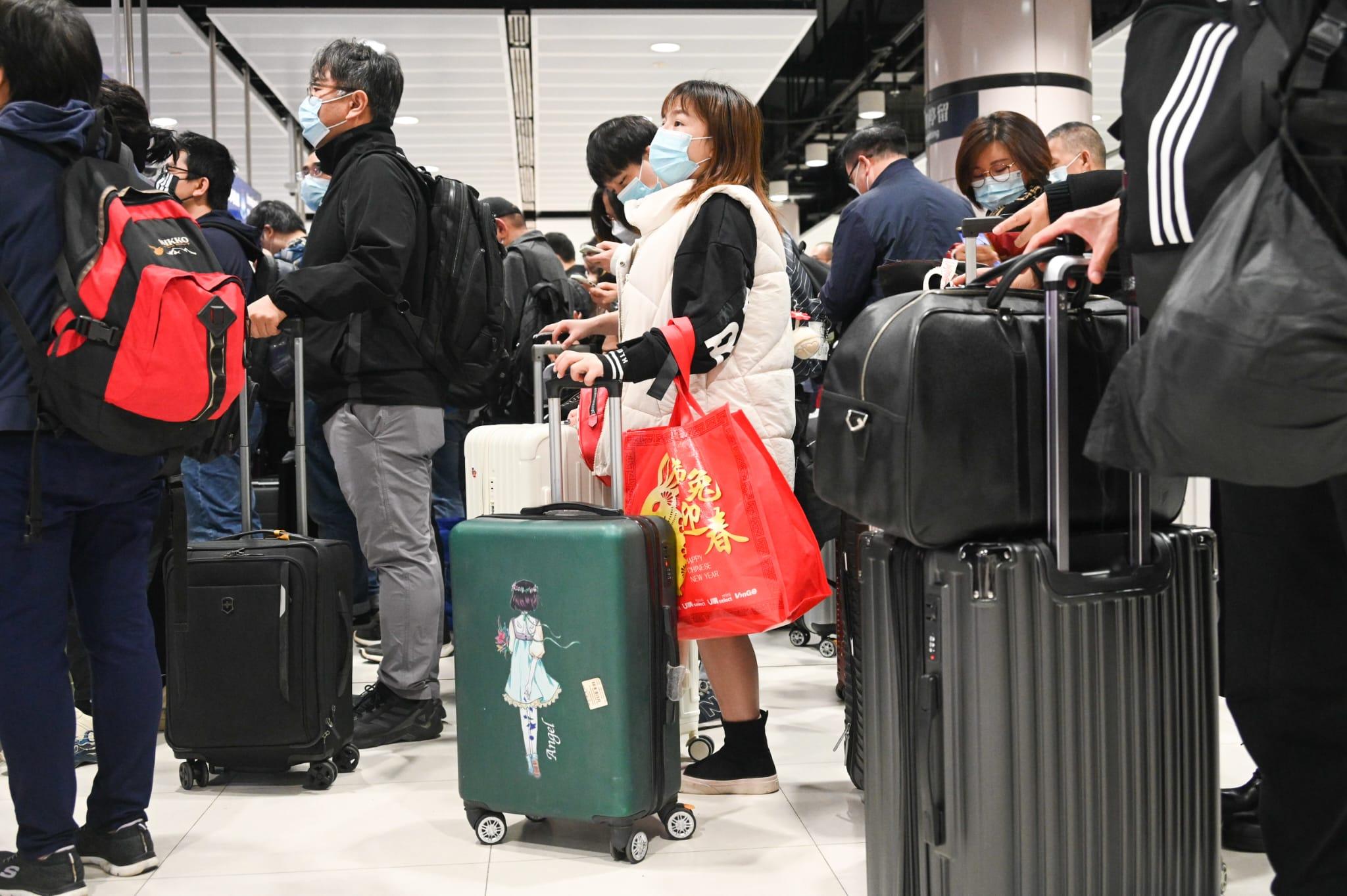 通關, 落馬洲支線管制站