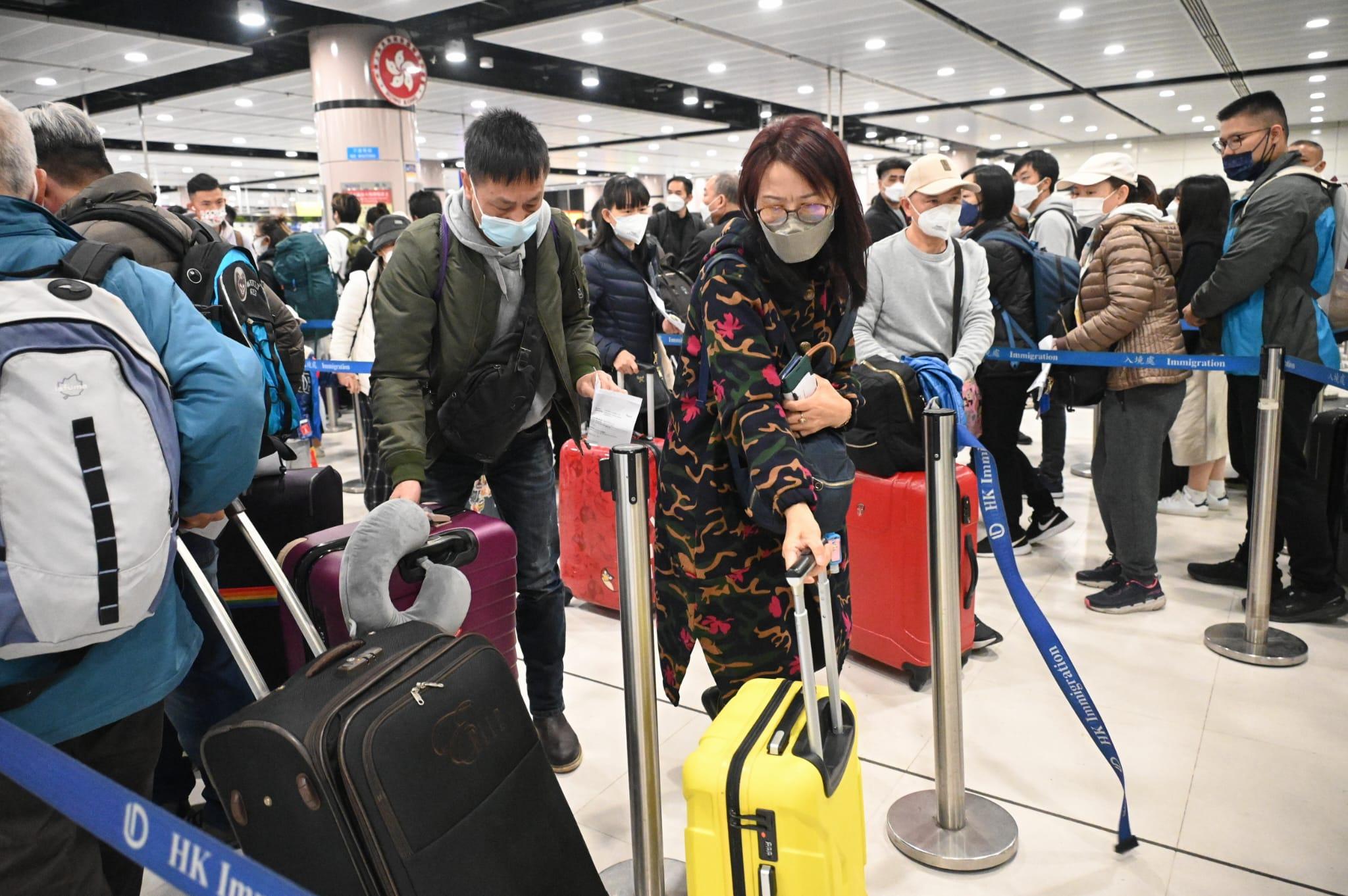 通關, 落馬洲支線管制站