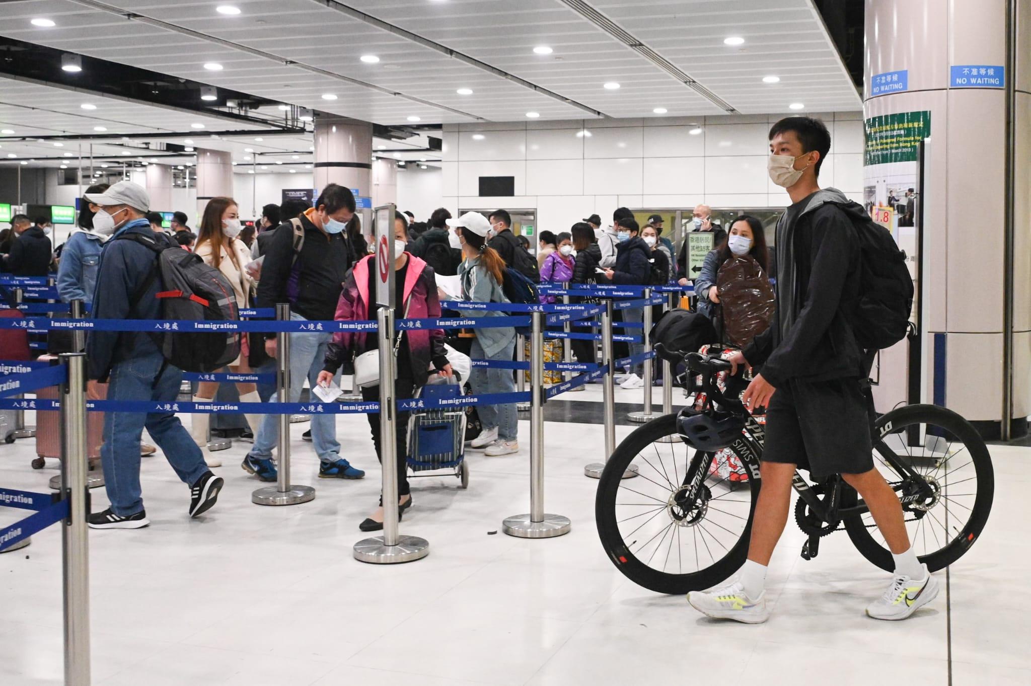 通關, 落馬洲支線管制站