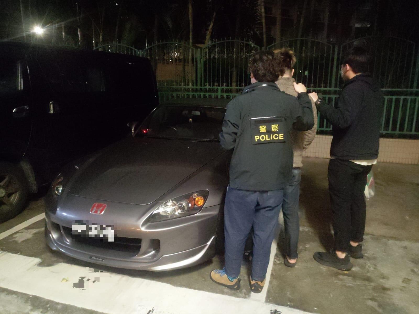 多次在大帽山錦田一帶「飛車」 16名男子涉非法賽車被捕