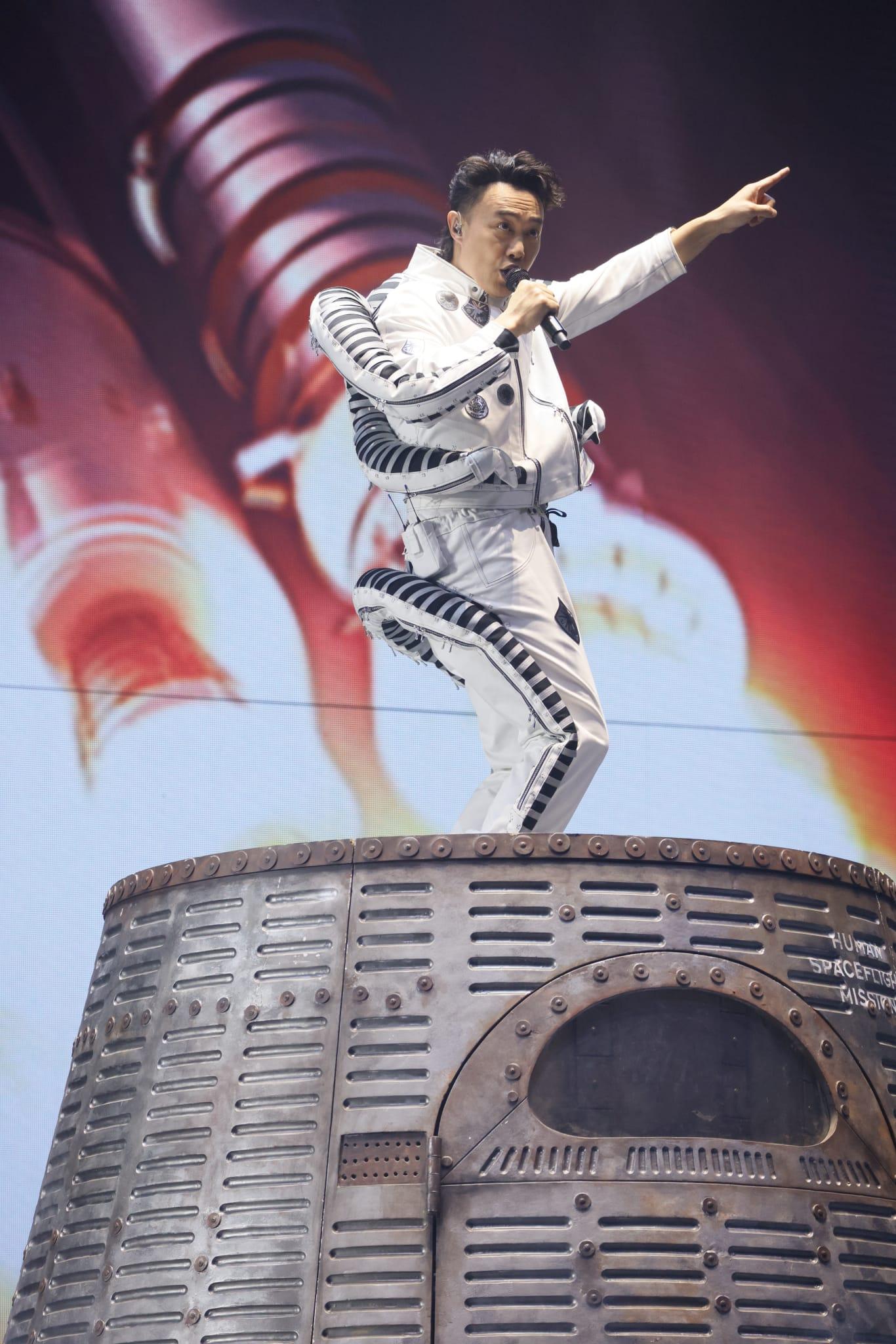 陳奕迅(Eason)紅館演唱會《Fear and Dreams》尾場。(蘇文傑攝)