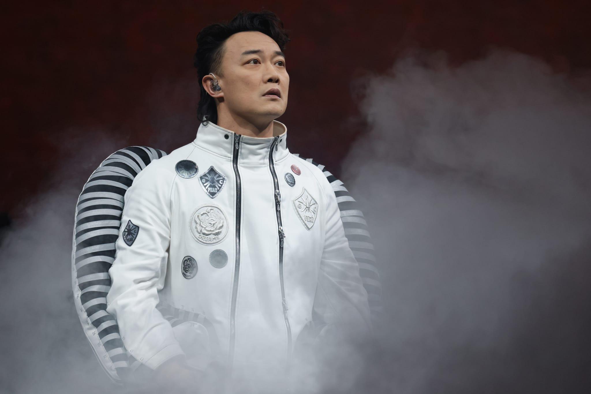 陳奕迅(Eason)紅館演唱會《Fear and Dreams》尾場。(蘇文傑攝)