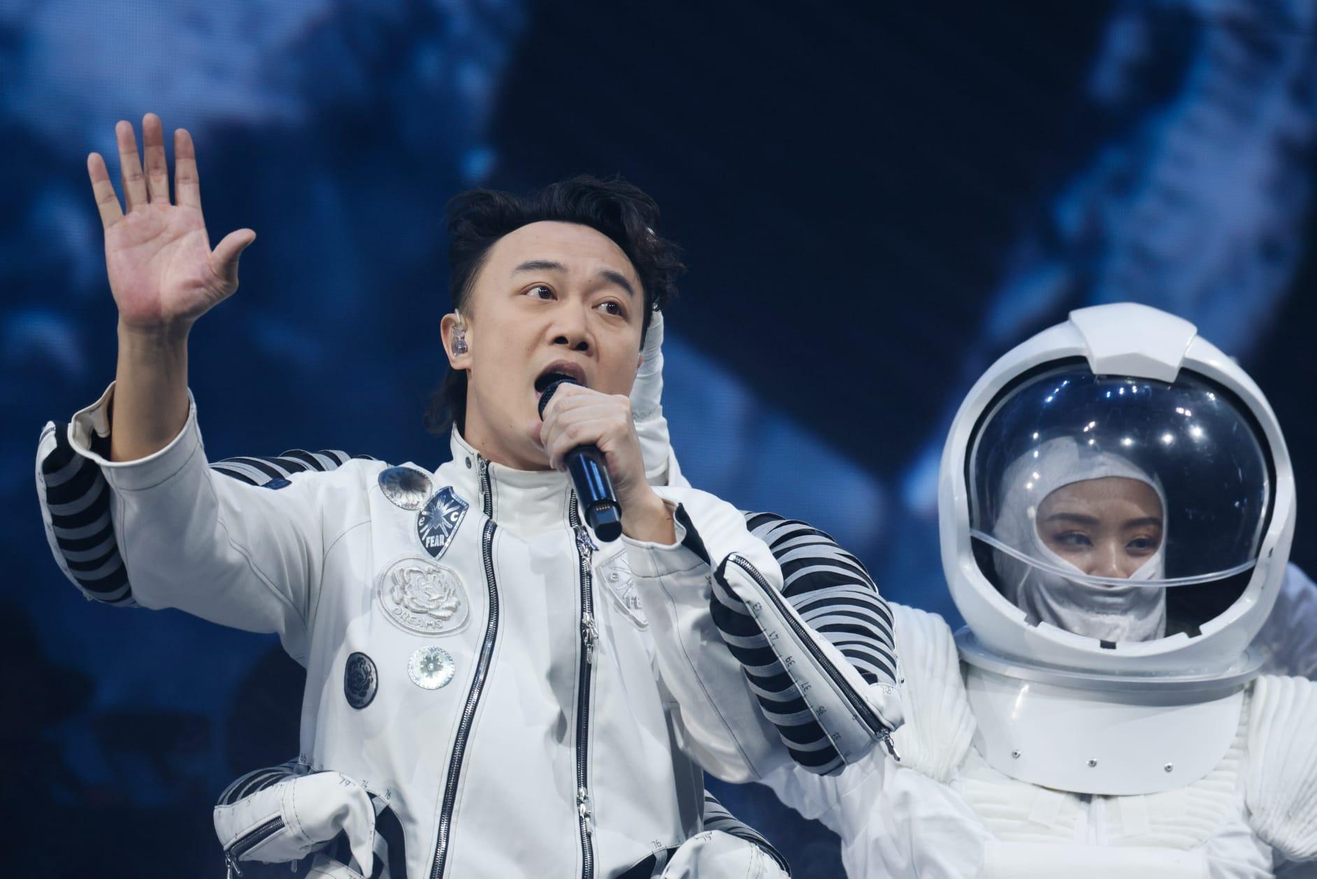 陳奕迅(Eason)紅館演唱會《Fear and Dreams》尾場。(蘇文傑攝)