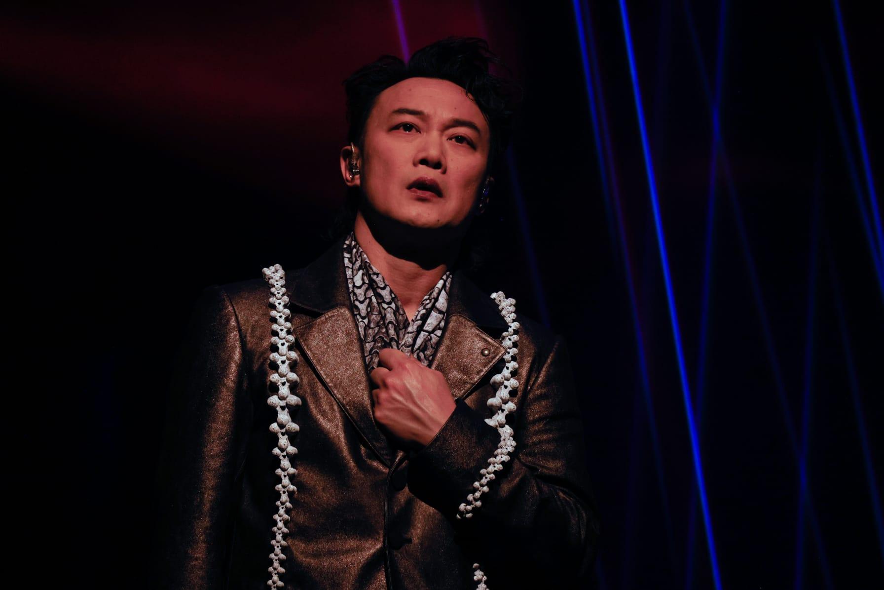 陳奕迅(Eason)紅館演唱會《Fear and Dreams》尾場。(蘇文傑攝)