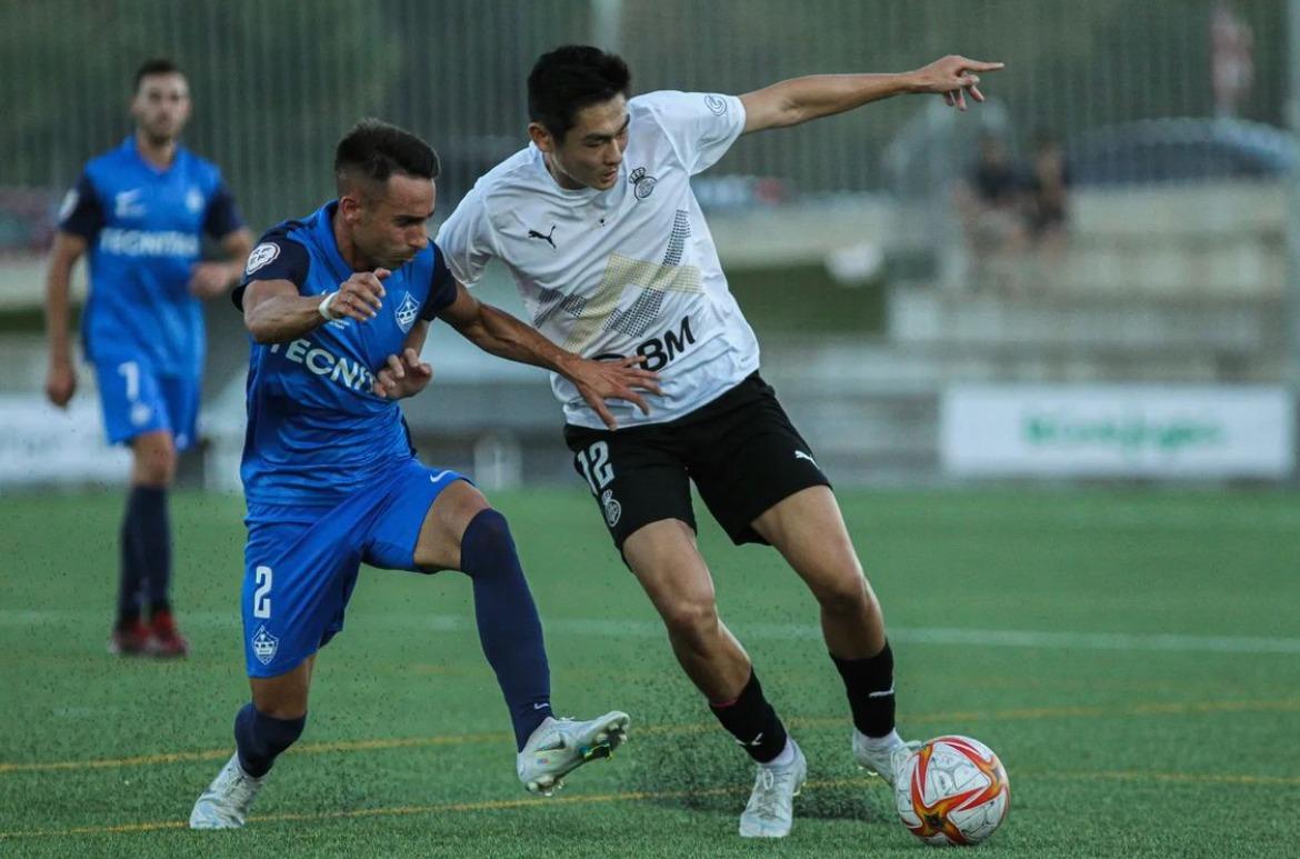 陳晉一曾在去年8月的友賽中上陣。(皇家伊倫聯提供)