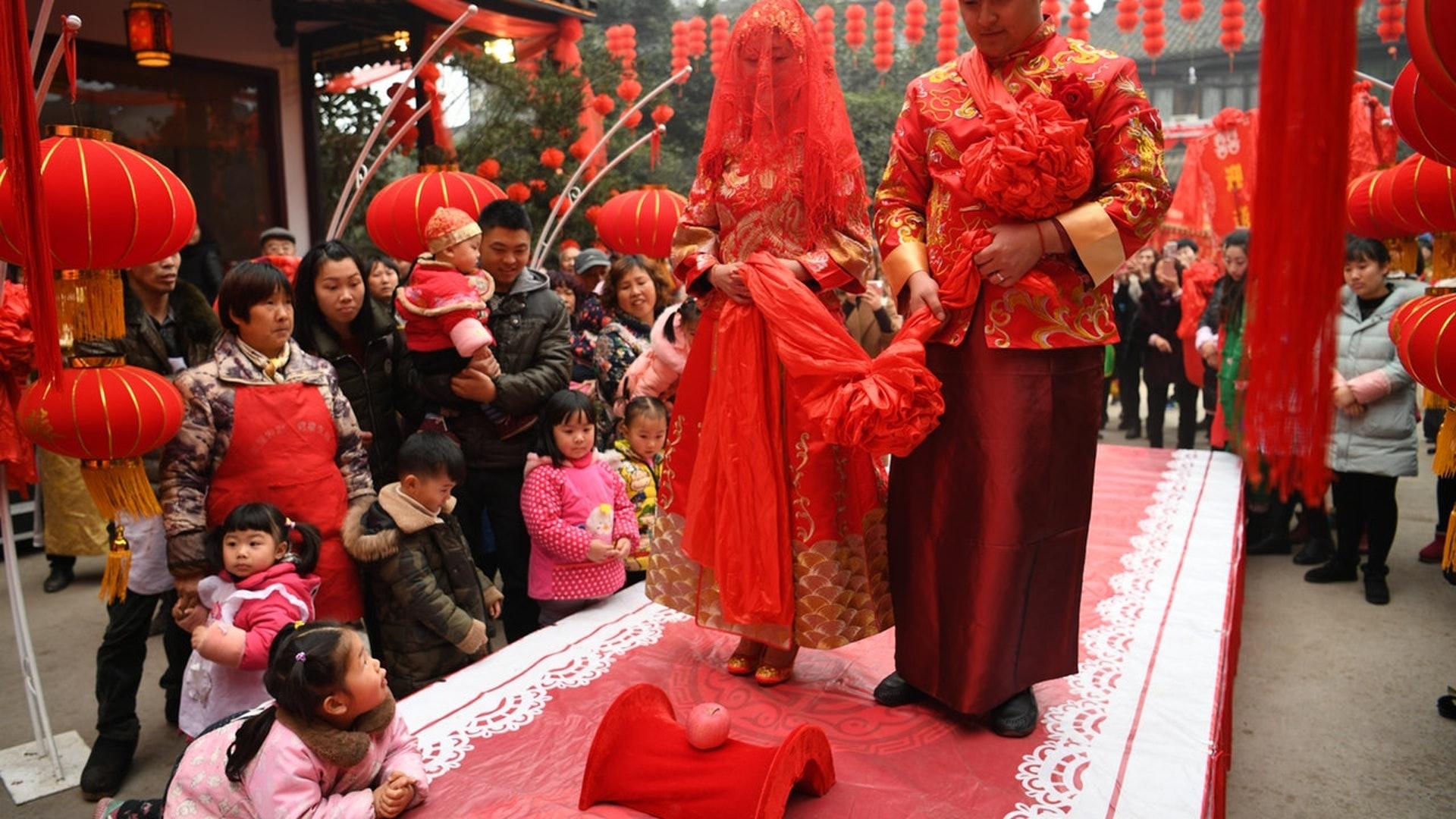 江西結婚禮金被認為是全國最高。(互聯網)