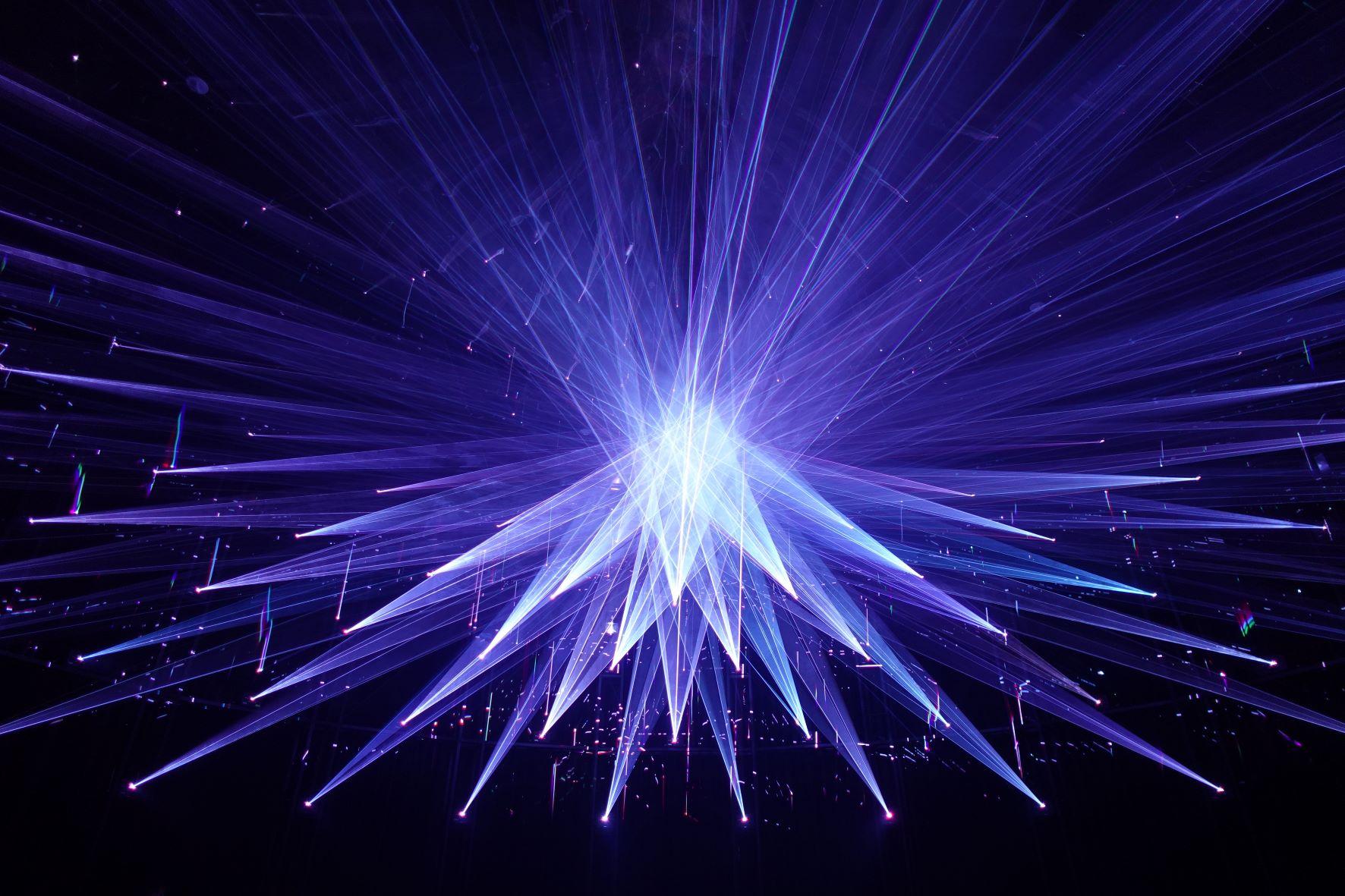 「光之雕刻」展區