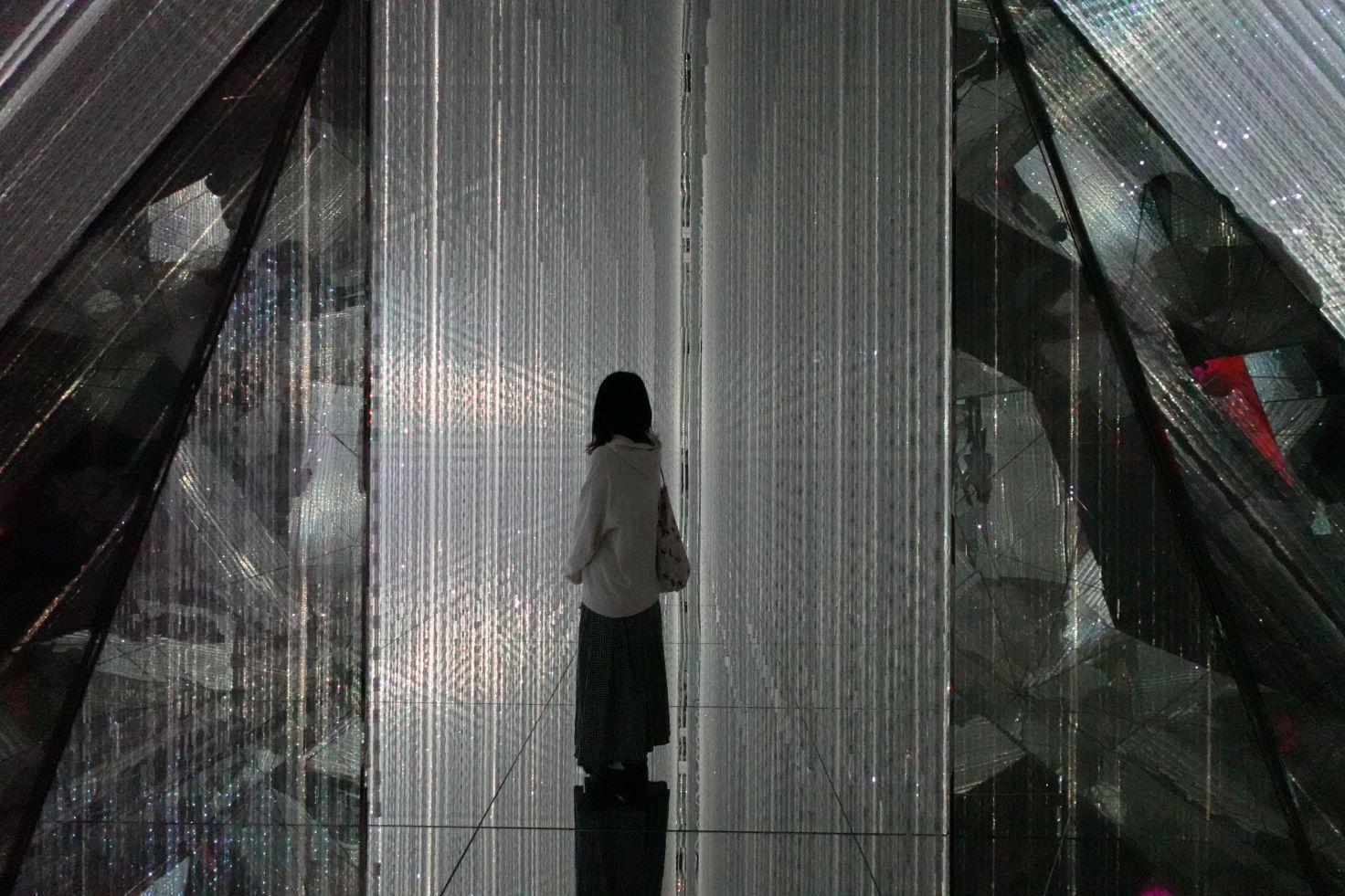 「無窮無盡的水晶宇宙」展區