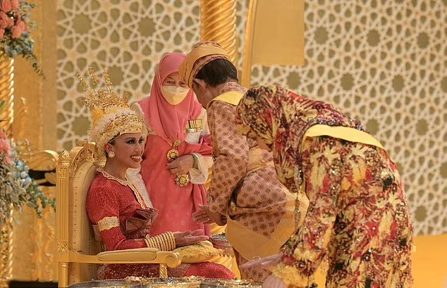 阿莎瑪公主的婚禮歷時7日。(互聯網)