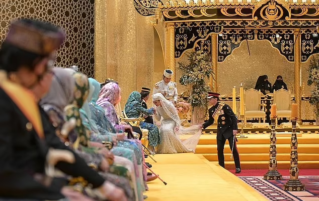 阿莎瑪公主的婚禮歷時7日。(互聯網)