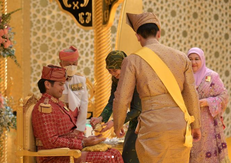 阿莎瑪公主的婚禮歷時7日。(互聯網)