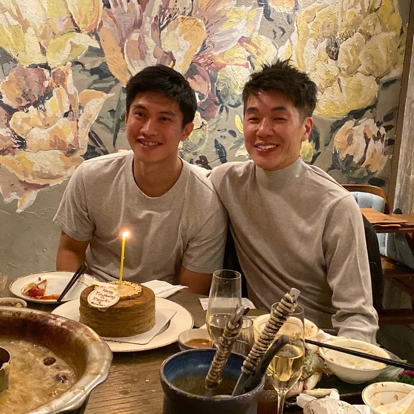 米蘭站創辦人及前主席姚君達(右),向來鍾情投資九龍區豪宅物業,過去曾持有多個尖沙咀名鑄單位。(姚君達IG相片)