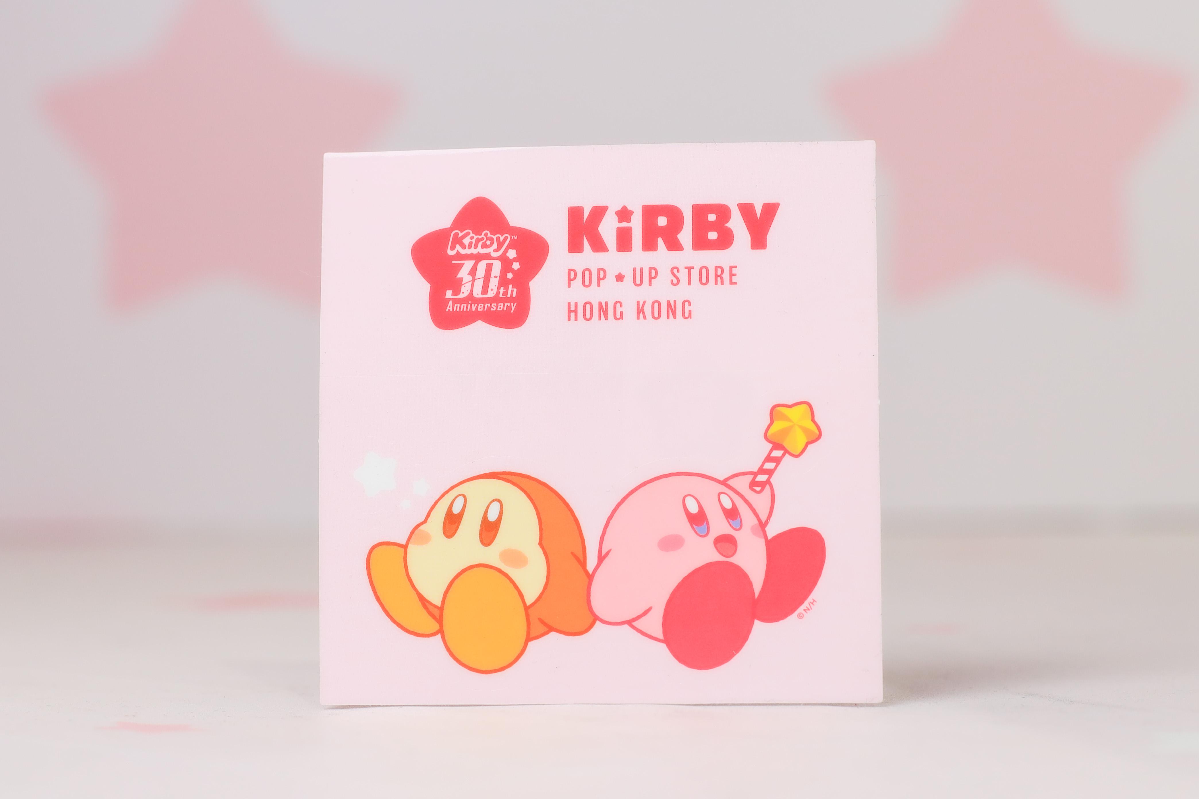 「星之卡比」會場限定貼紙