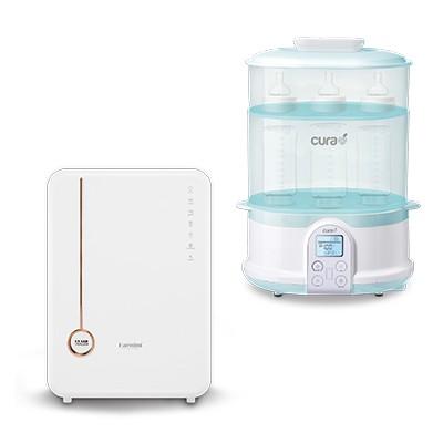 喜臨UV消毒烘乾機及CURA蒸氣消毒煲套裝│攤位:D06-07 原價:$6,230 場內優惠價:$2,638 (限量15套)喜臨UV消毒烘乾機及CURA蒸氣消毒煲套裝│攤位:D06-07 原價:$6,230 場內優惠價:$2,638 (限量15套)