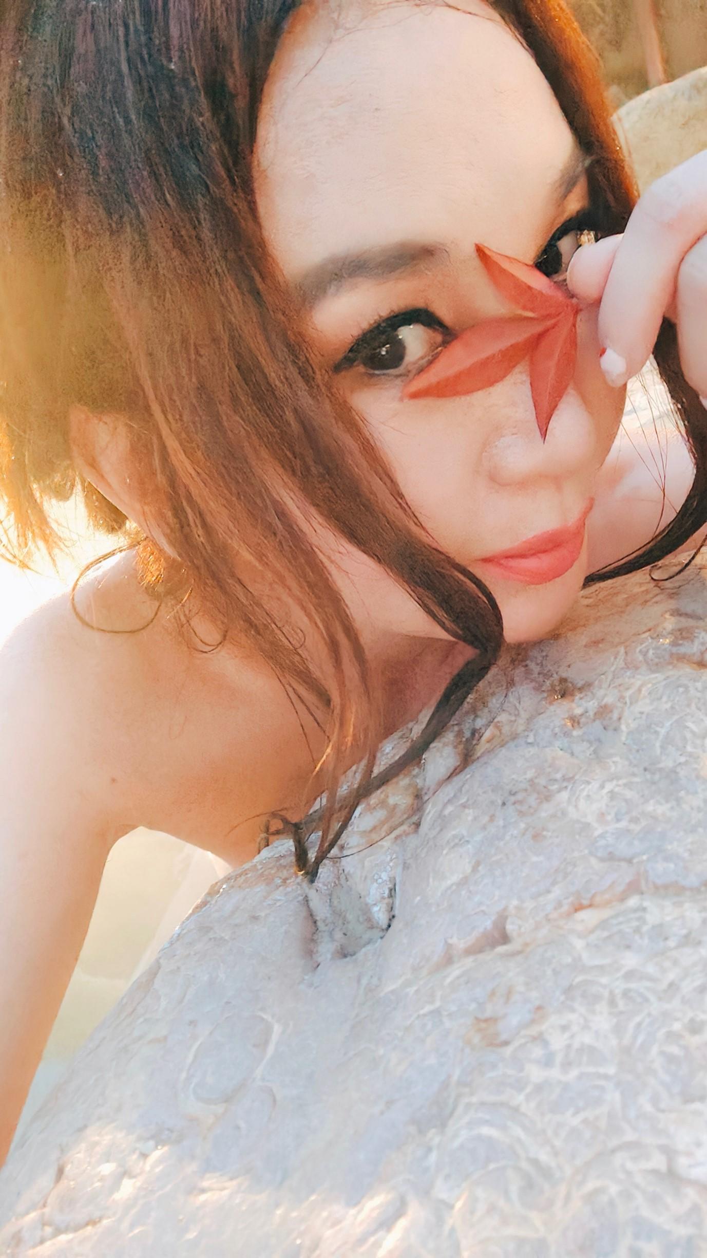 溫碧霞等了三年,終於等到去日本賞雪。