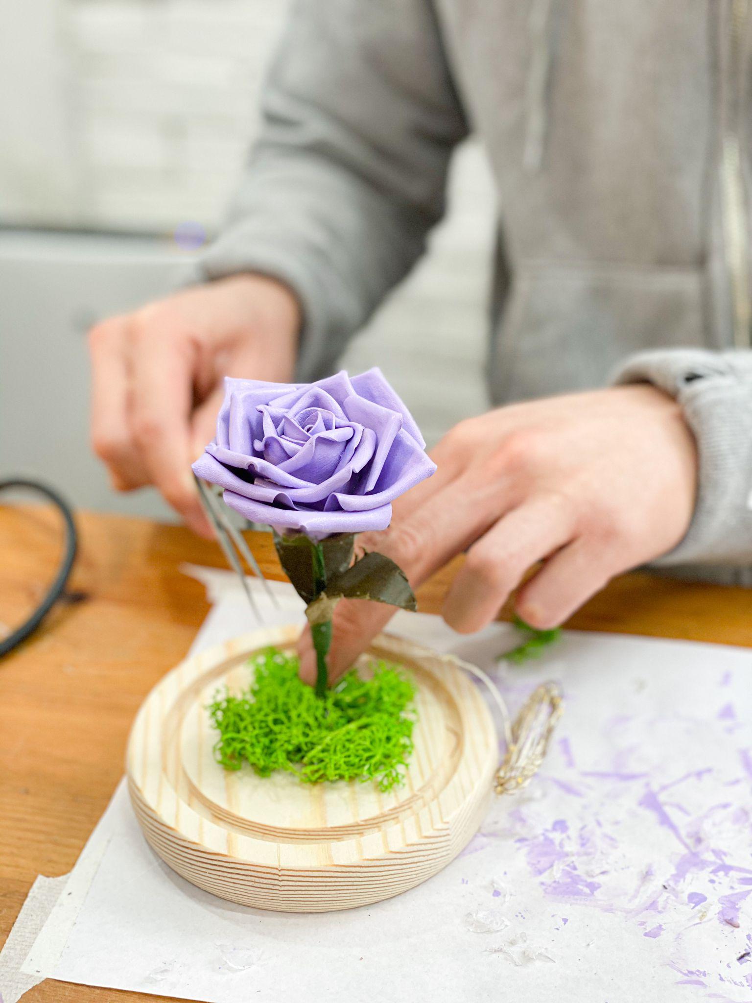 情人節好去處/活動2023|皮革小樹燈工作坊 皮革玫瑰花課程、皮革DIY 小禮物材料包