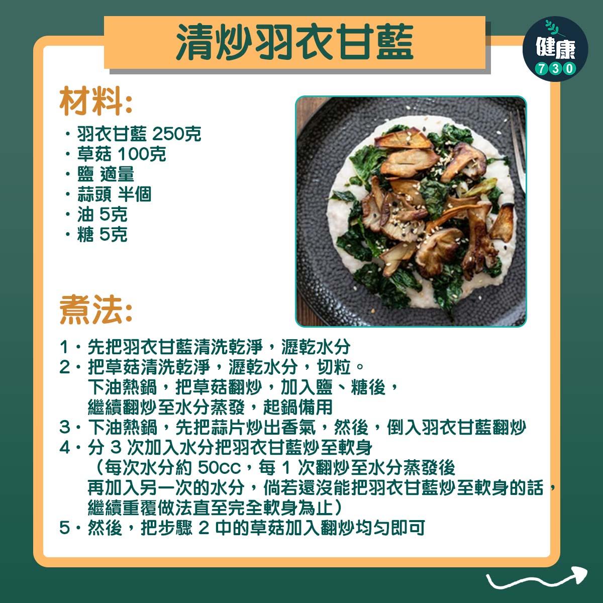 羽衣甘藍食譜|清炒羽衣甘藍