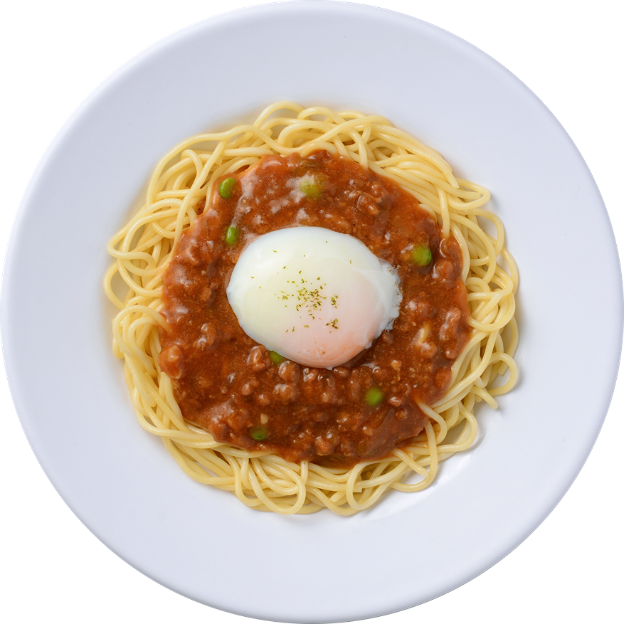 IKEA「宜家開檔市集」港式食品|港式免治牛肉意粉配溫泉蛋 $46 (僅於IKEA餐廳提供)