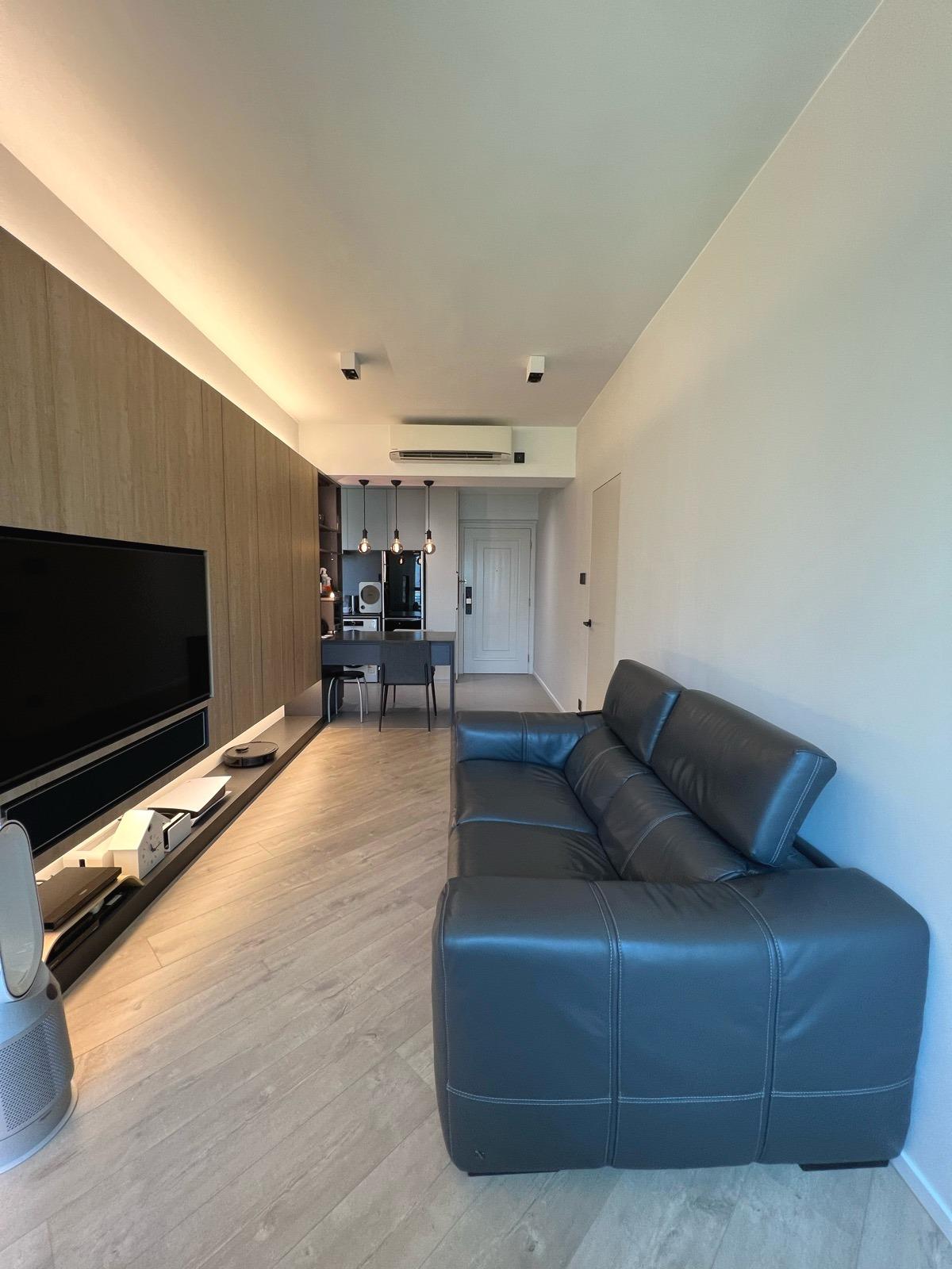 單位裝修新淨時尚,而且實用。