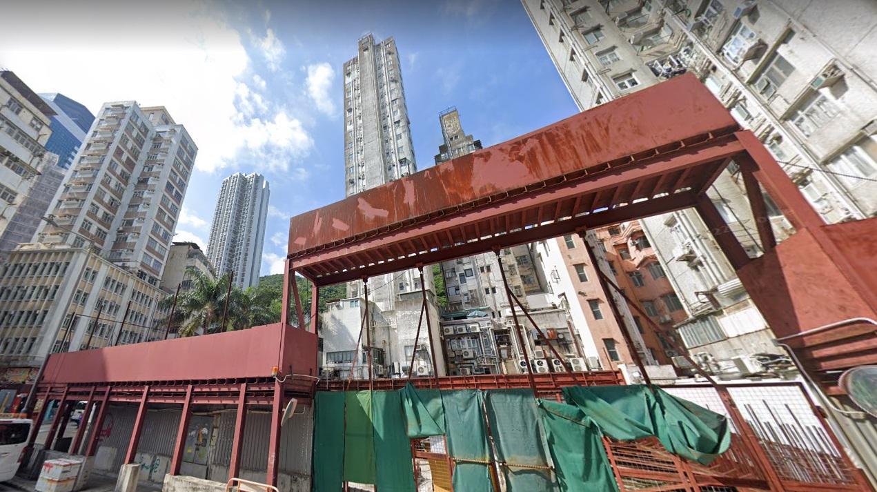 港島鰂魚涌芬尼街3至9號地盤。(網上截圖)