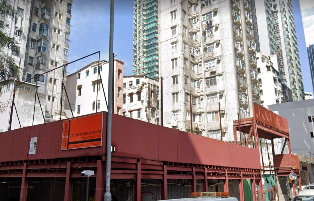 港島鰂魚涌芬尼街3至9號地盤。(網上截圖)