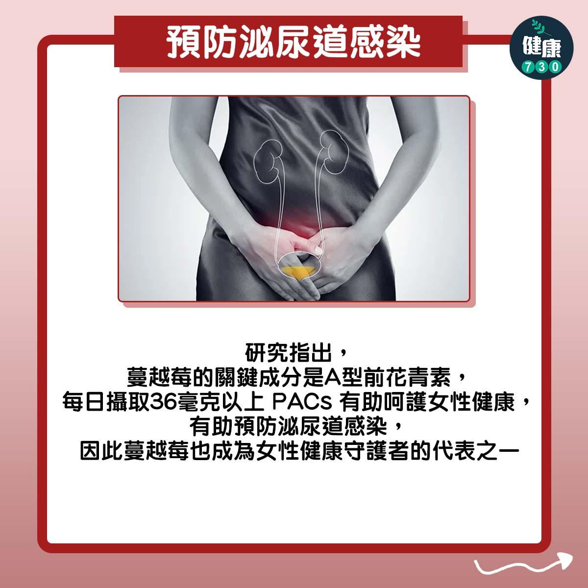 蔓越莓功效,預防泌尿道感染