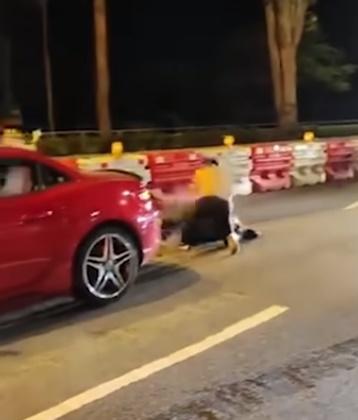 網民所關注的並非事件,反而是影片的質素。(車cam L@FB)