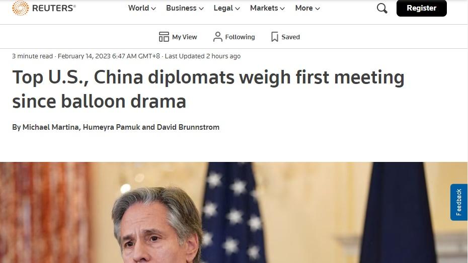 《路透社》(Reuters)報道。