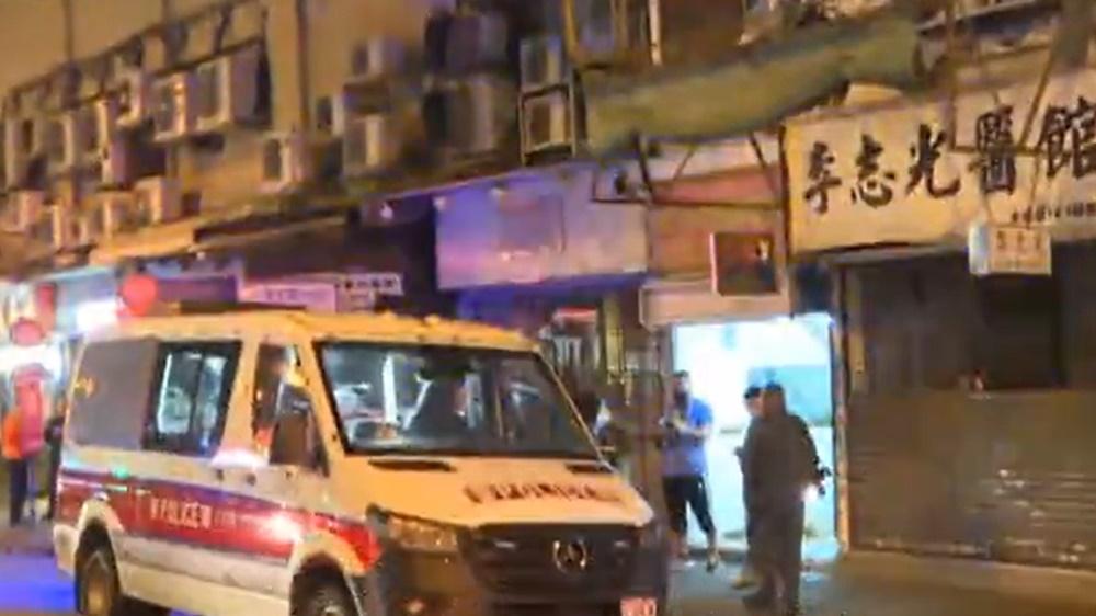 消防經調查後懷疑電腦電線短路引起火警。(電視截圖)