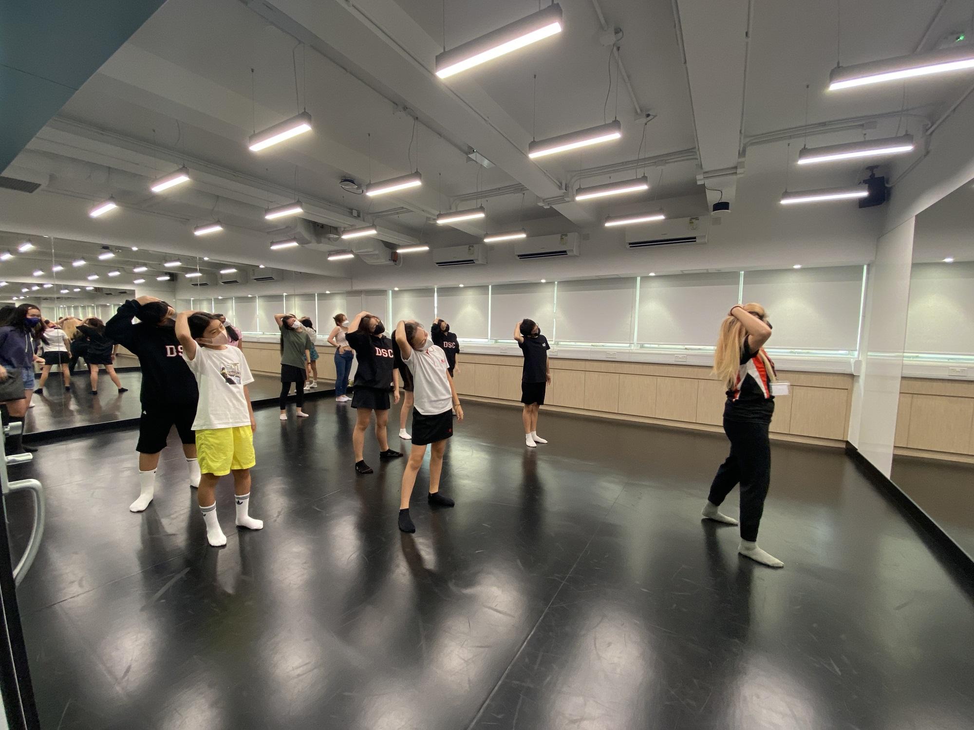 創意及創新中心(Creative and Innovation Hub)設有新的戲劇及舞蹈室,引領德思齊表演藝術教育邁進新里程。