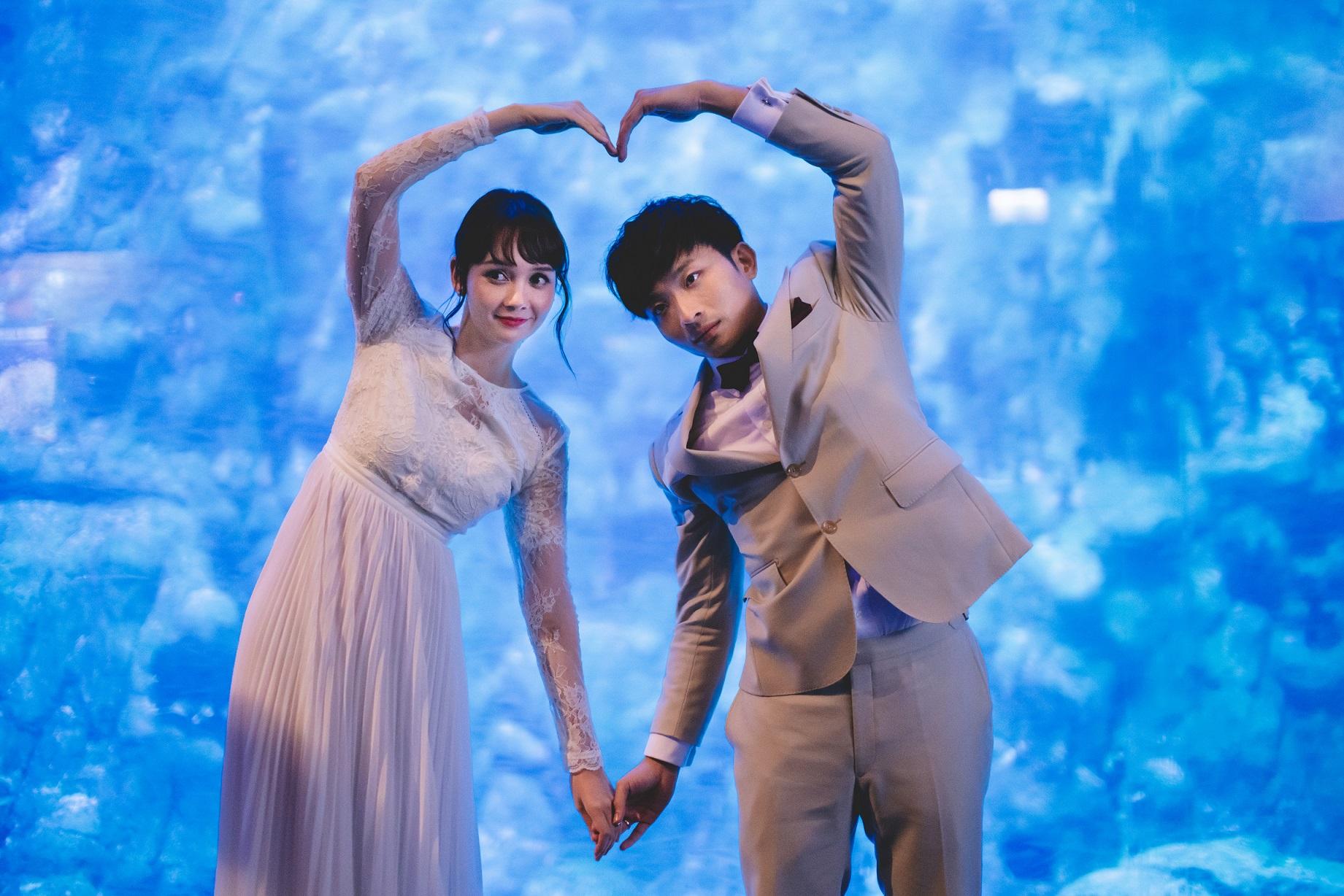 Dee演的林放虎對Asha演的若玲動了真情。(《大誠實家》劇照)