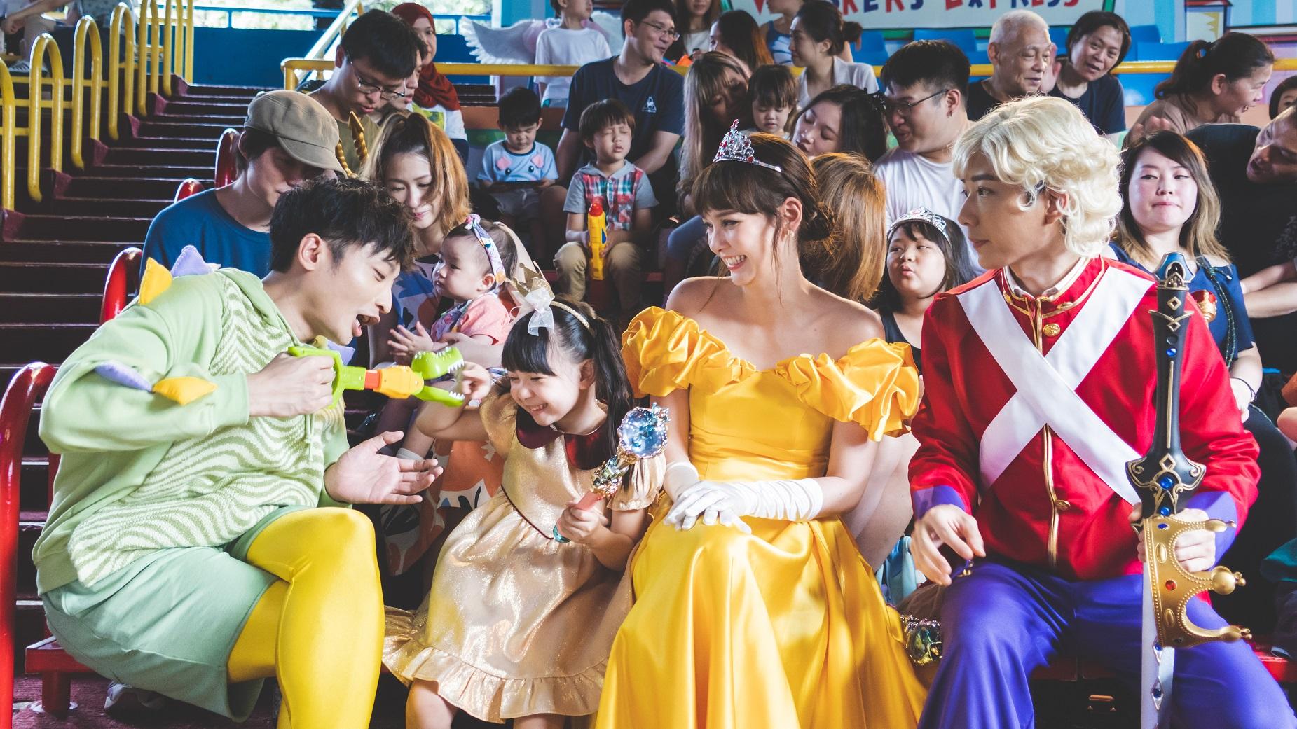 盧文乃眼見女兒與林放虎玩得開心,不是味兒。(《大誠實家》劇照)