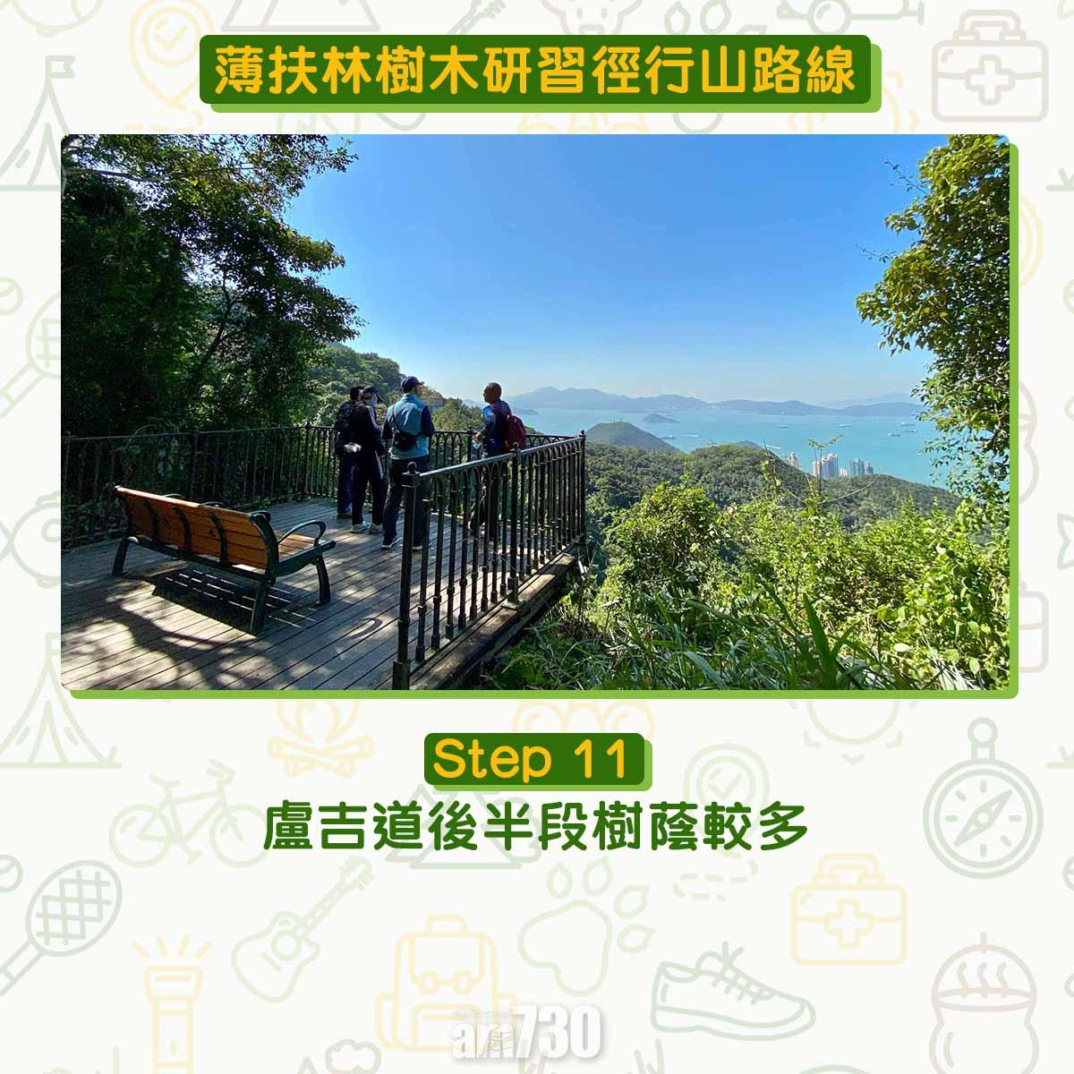 薄扶林樹木研習徑 繞太平山一圈180度賞維港