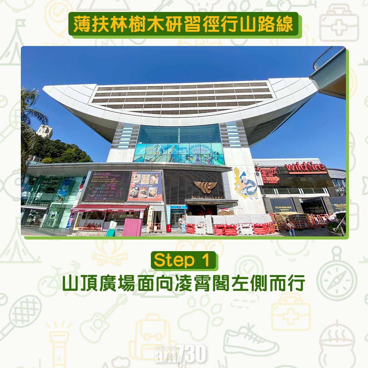 薄扶林樹木研習徑 繞太平山一圈180度賞維港