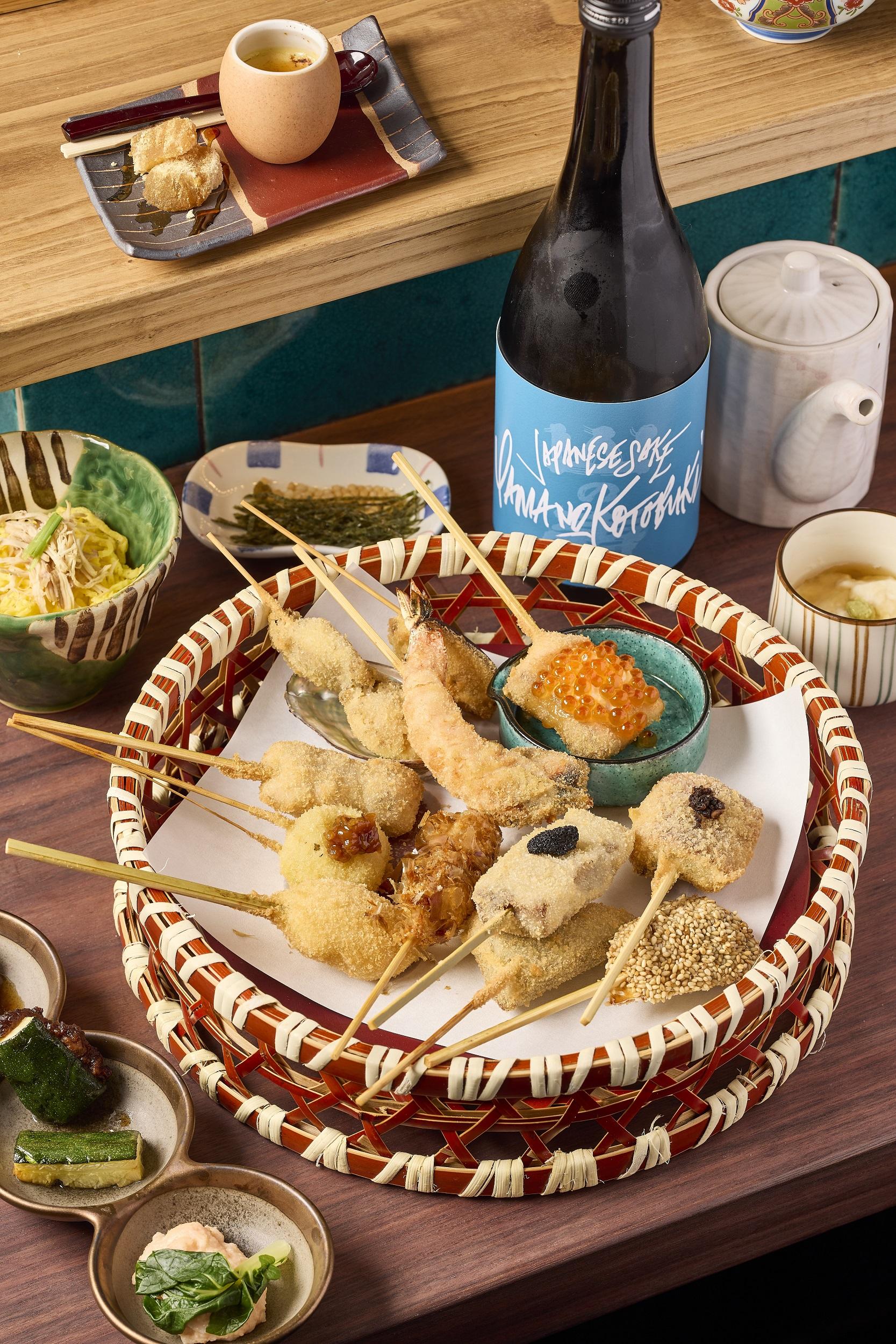 十二道串揚廚師發辦套餐