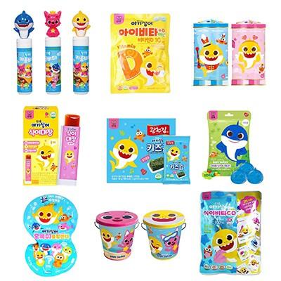 Pinkfong Baby Shark 嬰幼兒食品系列│攤位:M20-21 原價:$10-$268 場內優惠價:$5-$134