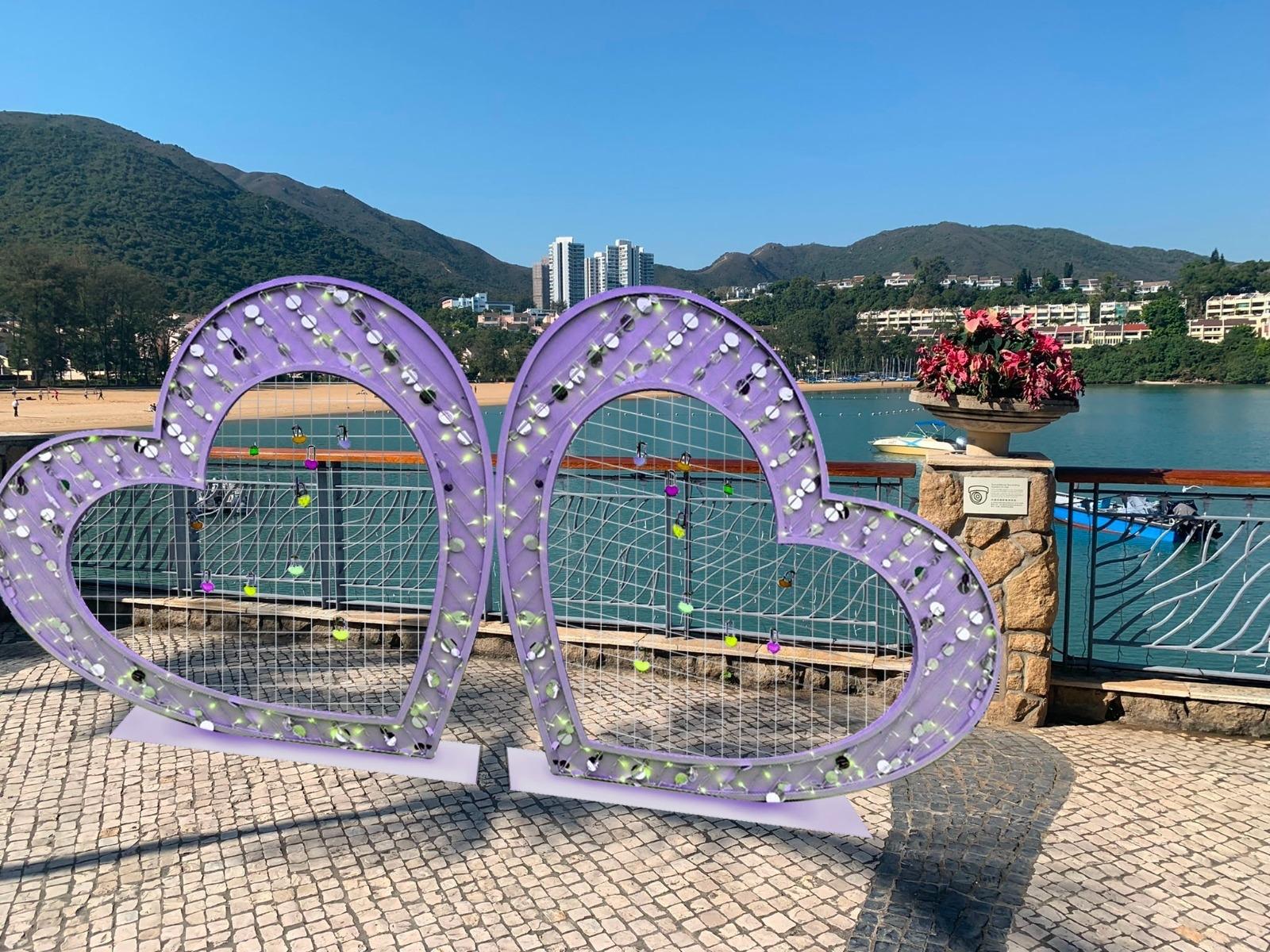 情人節好去處/活動2023|愉景灣 D’ Deck海濱長廊增設心鎖長廊