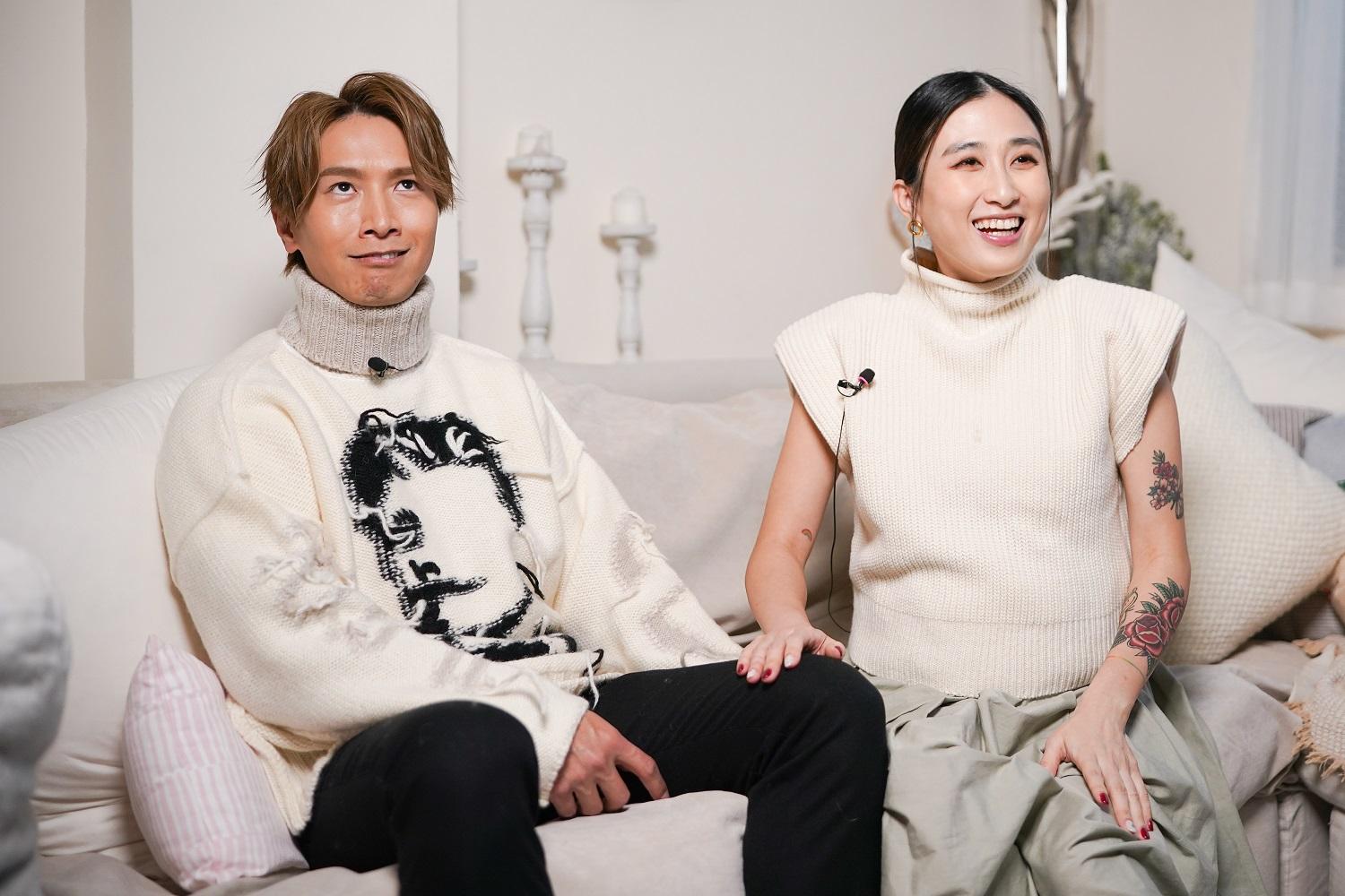 Leanne自爆每晚都要瀏覽購物網站,Jason大表無奈。(李睿哲攝)