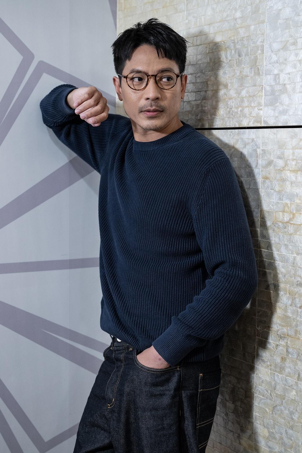 陸駿光在《流水落花》首次擔正演電影男主角。(陳奕釗攝)