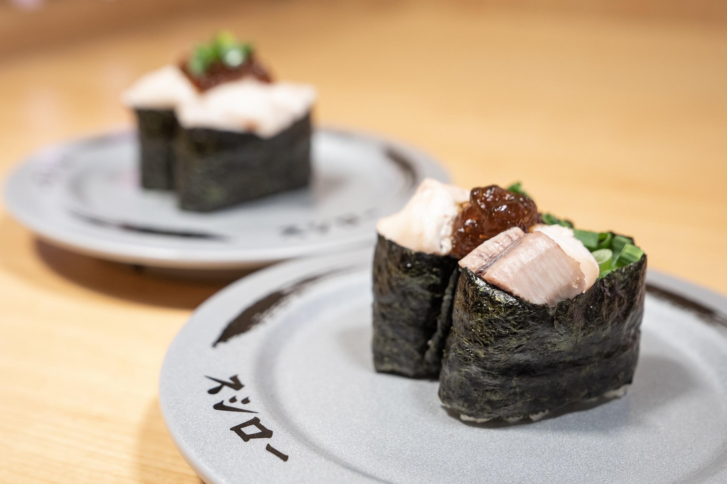 三文魚白子軍艦