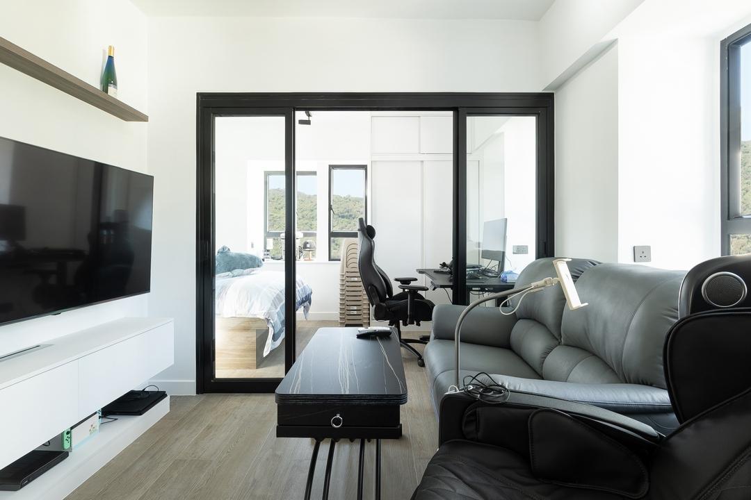 玻璃門變化多 黃銅或玫瑰金門框添貴氣